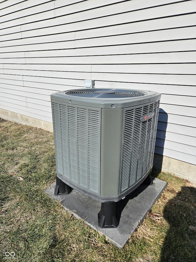 exterior details featuring central air condition unit