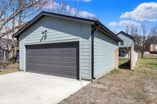 1656 Roosevelt Ave, Indianapolis, IN 46218 - view of detached garage