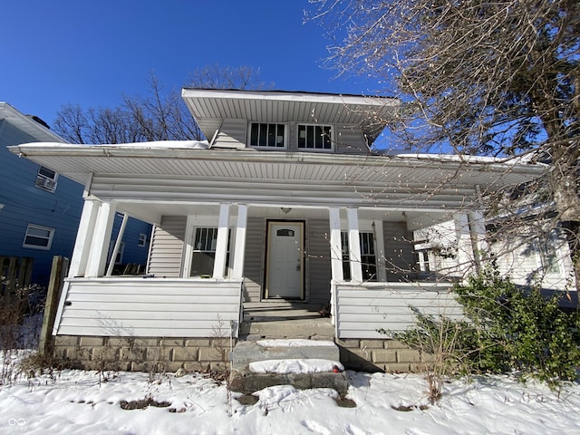 bungalow with a porch