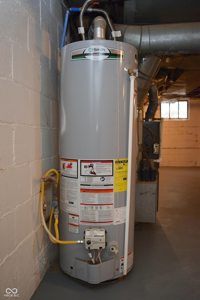 utilities with water heater