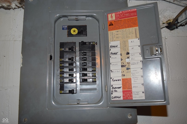 utilities with electric panel