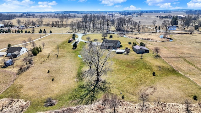 10194 E 900 N, Markleville, IN 46056 - drone / aerial view featuring a rural view