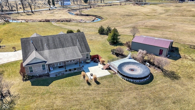 10194 E 900 N, Markleville, IN 46056 - aerial view