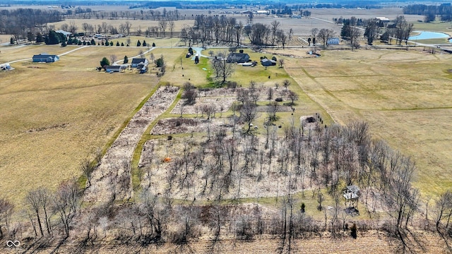 10194 E 900 N, Markleville, IN 46056 - aerial view with a rural view
