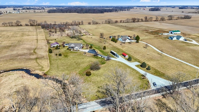 10194 E 900 N, Markleville, IN 46056 - drone / aerial view with a rural view