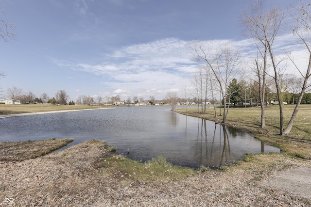 property view of water