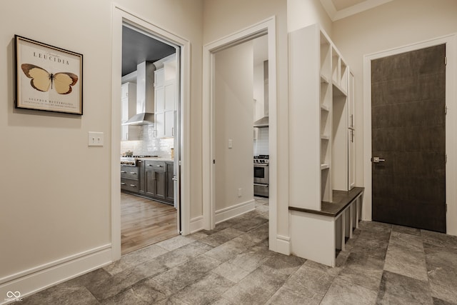 view of mudroom