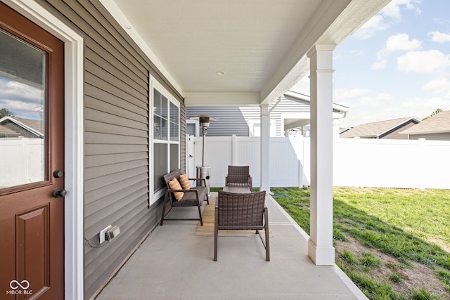 view of patio