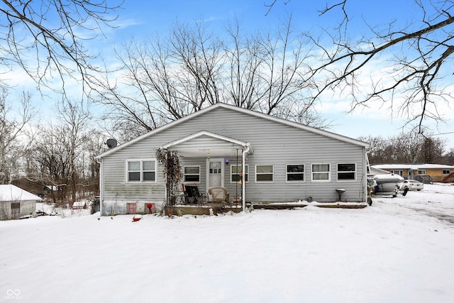 view of front of house