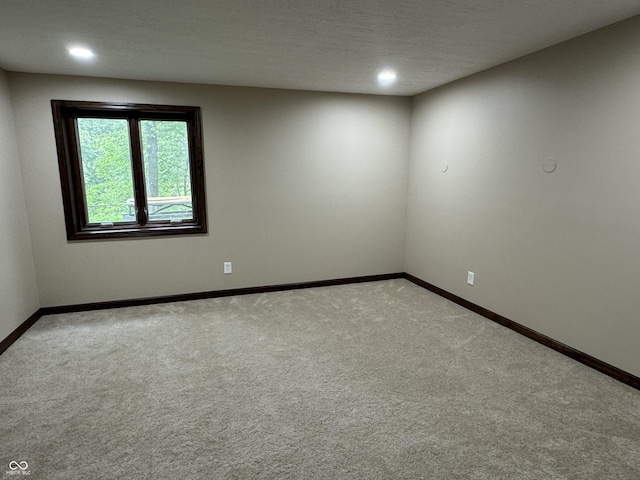 empty room with carpet