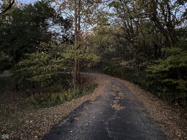 view of road