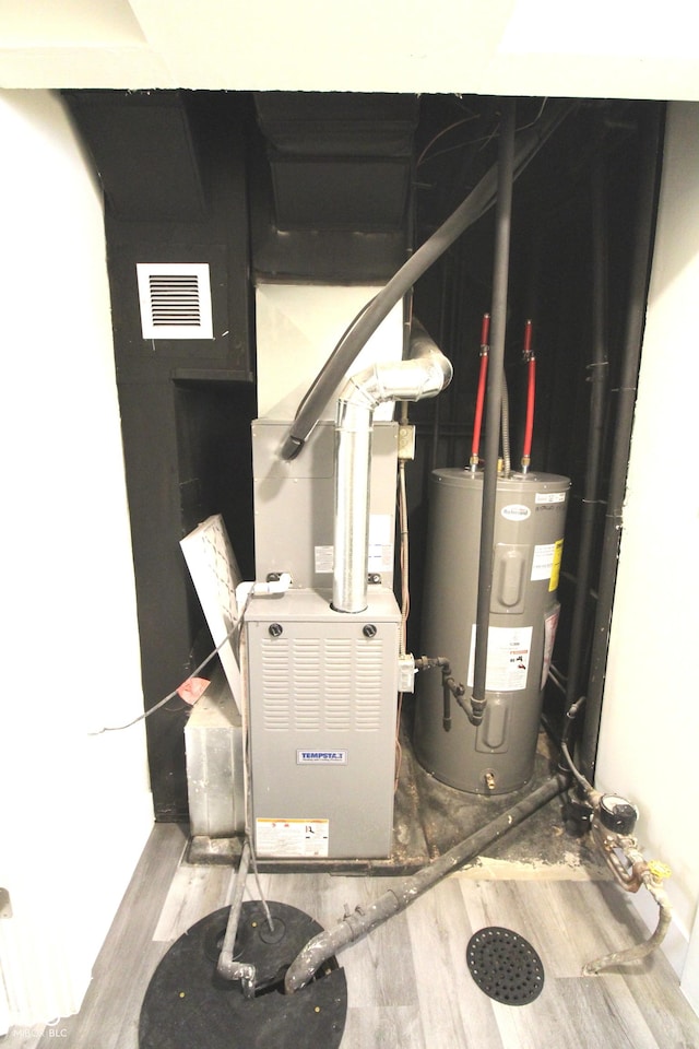 utilities with electric water heater