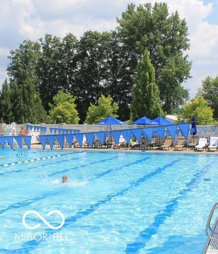 view of pool