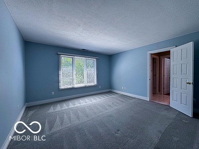 13650 Golden Ridge Ln, Fishers, IN 46055 - carpeted spare room featuring a textured ceiling