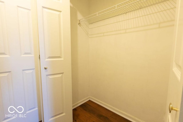 view of closet