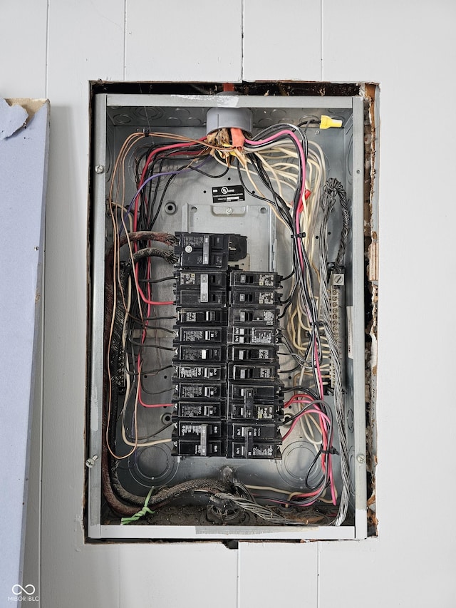 utilities featuring electric panel