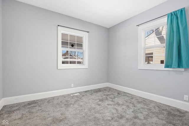 empty room with carpet