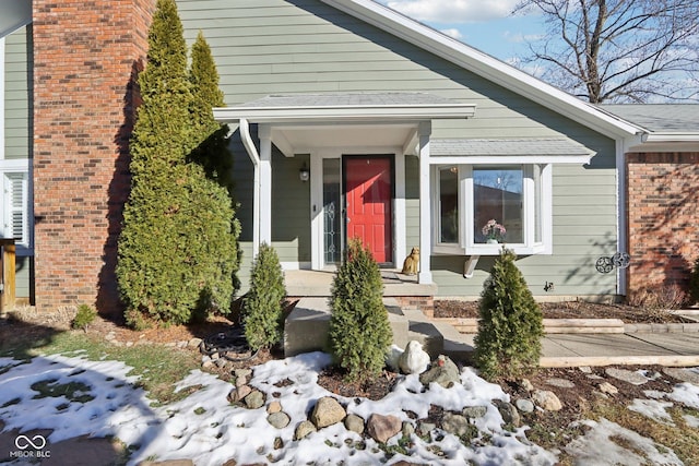 view of property entrance