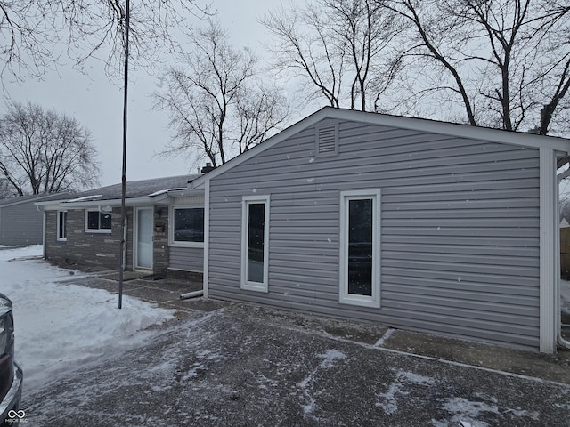 view of rear view of house