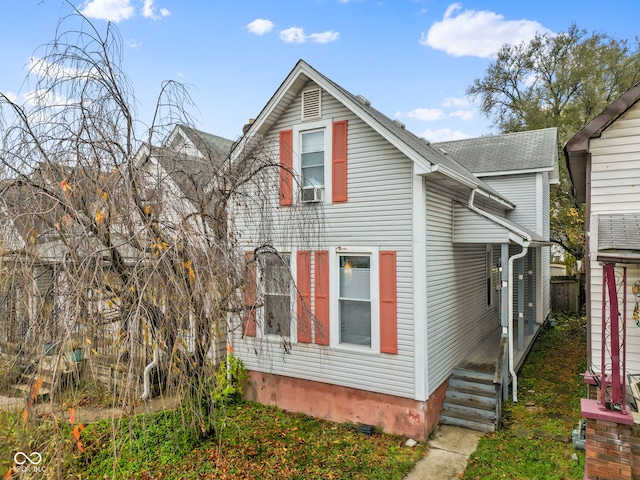 view of rear view of house