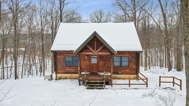 view of cabin