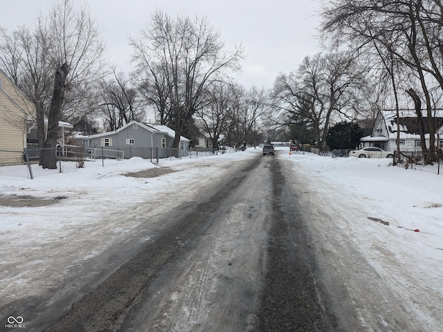 view of street