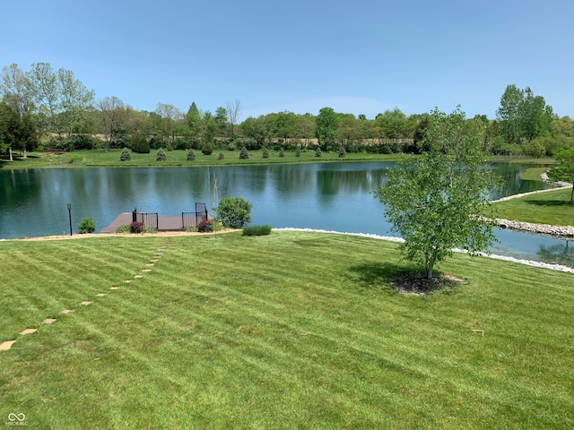 property view of water