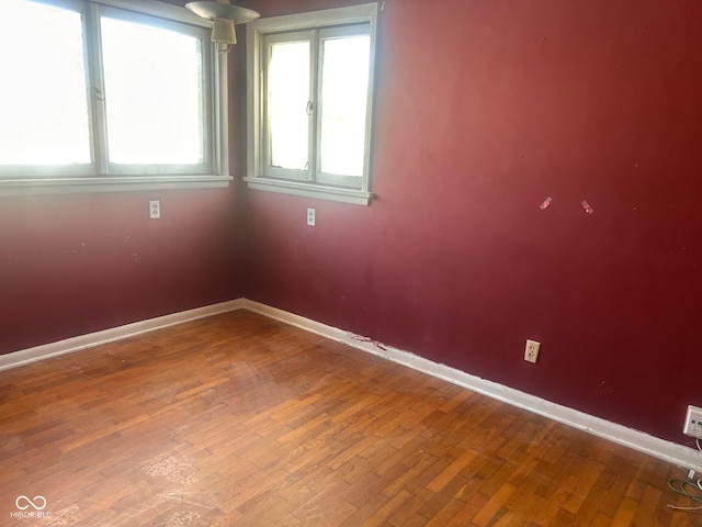 208 Winding Dr, Alexandria, IN 46001 - empty room with hardwood / wood-style floors