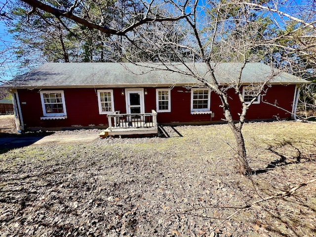 view of front of house