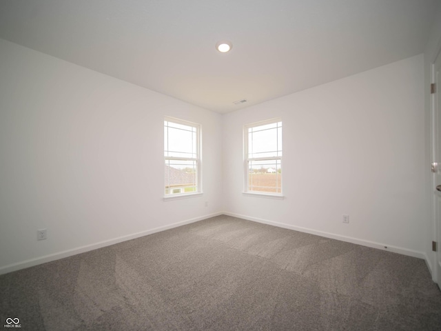 7824 Magnolia St, New Palestine, IN 46163 - carpeted empty room with baseboards and recessed lighting