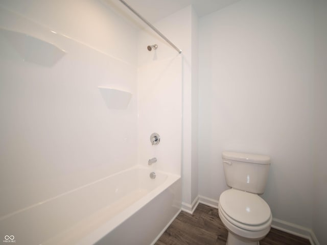 7824 Magnolia St, New Palestine, IN 46163 - full bath with wood finished floors and bathing tub / shower combination
