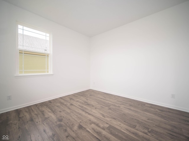 7824 Magnolia St, New Palestine, IN 46163 - unfurnished room featuring dark wood-style floors