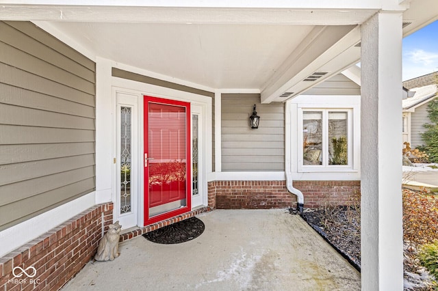 view of property entrance