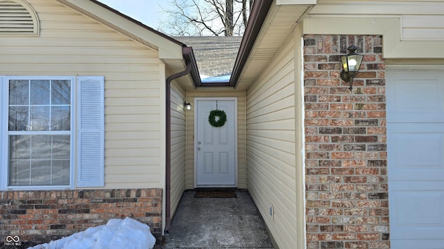 view of entrance to property