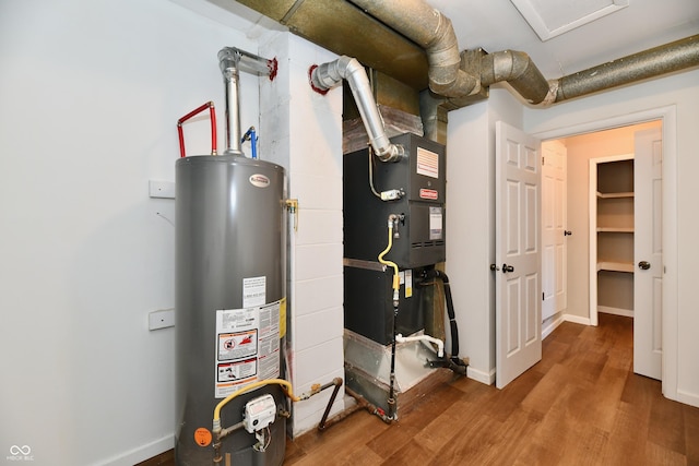 utilities with water heater