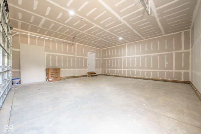 303 Doe Creek Dr, Cloverdale, IN 46120 - view of garage