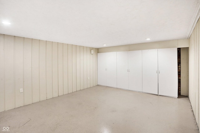 2934 S Irwin St, Indianapolis, IN 46203 - basement featuring recessed lighting
