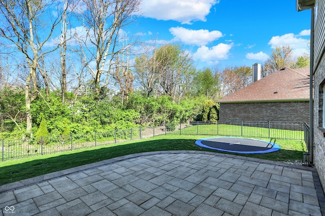 386 White Oak Ln, Greenwood, IN 46142 - view of patio featuring a fenced backyard