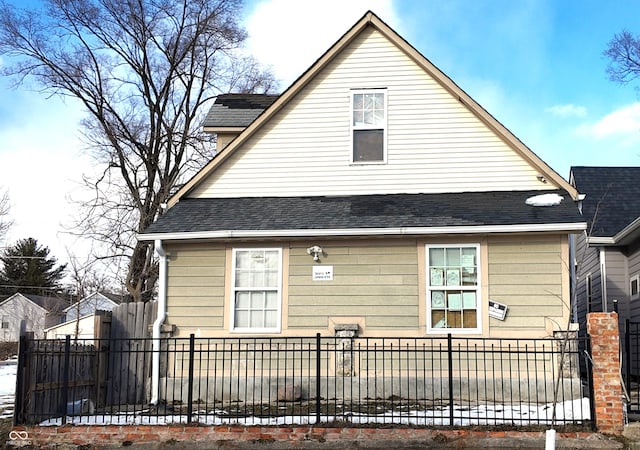 view of back of house