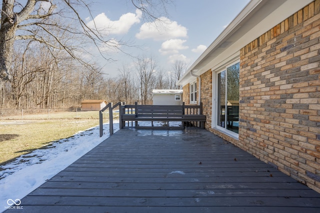 view of deck