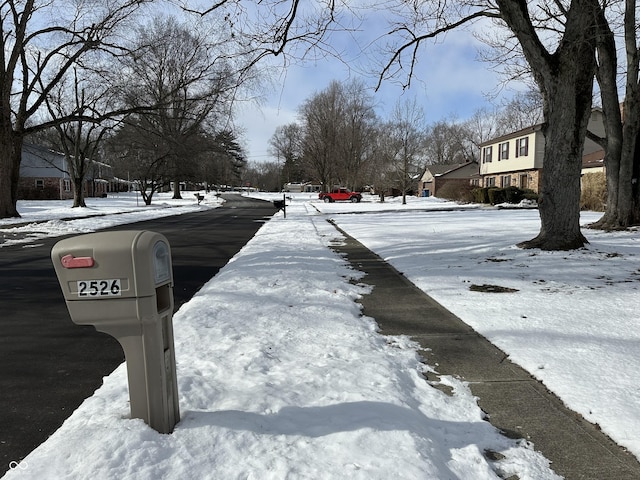 view of street