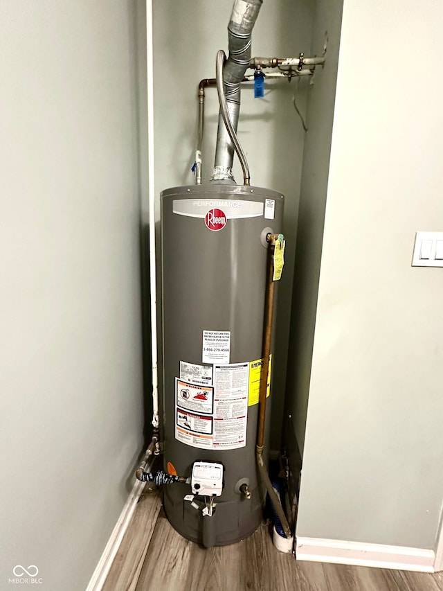 utilities featuring water heater