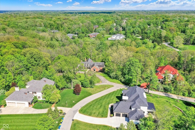 8602 Frontgate Ln, Indianapolis, IN 46256 - aerial view of a forest
