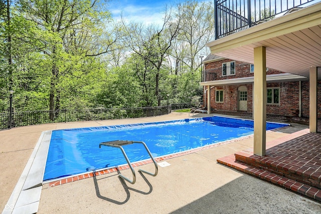 8602 Frontgate Ln, Indianapolis, IN 46256 - view of pool featuring a patio area and fence