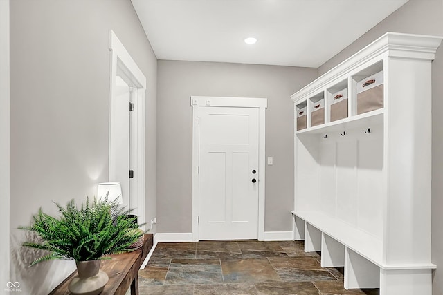 view of mudroom