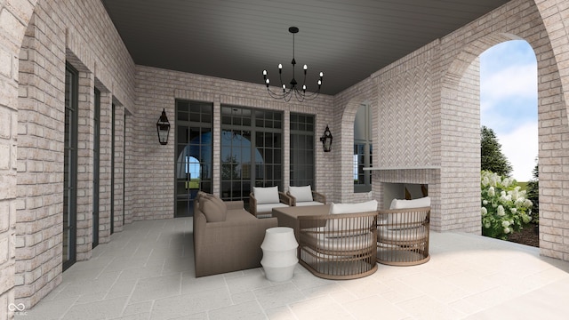 1461 Chatham Ridge Ct, Westfield, IN 46074 - view of patio