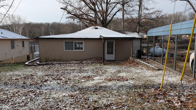 view of rear view of house