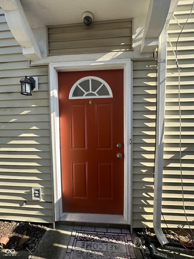 view of entrance to property