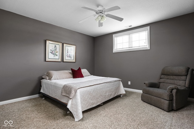 8552 E 550 S, Zionsville, IN 46077 - carpeted bedroom featuring baseboards and ceiling fan