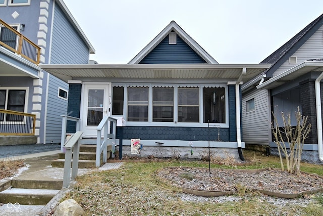 view of front of house